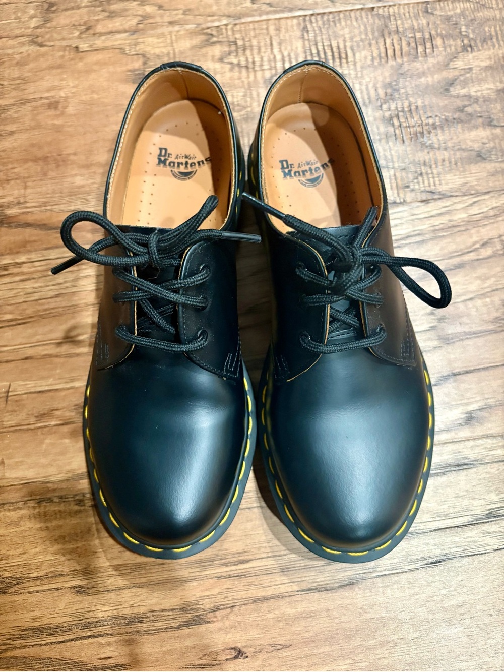 Dr Martens 1461 Smoother Leather Lace Up - Picture 3 of 6